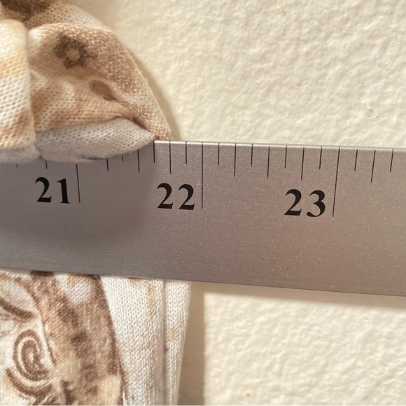 Chico’s Shirt Women’s Size 3 (X-Large) Pull Over Side Tie‎ Paisley - Picture 9 of 9